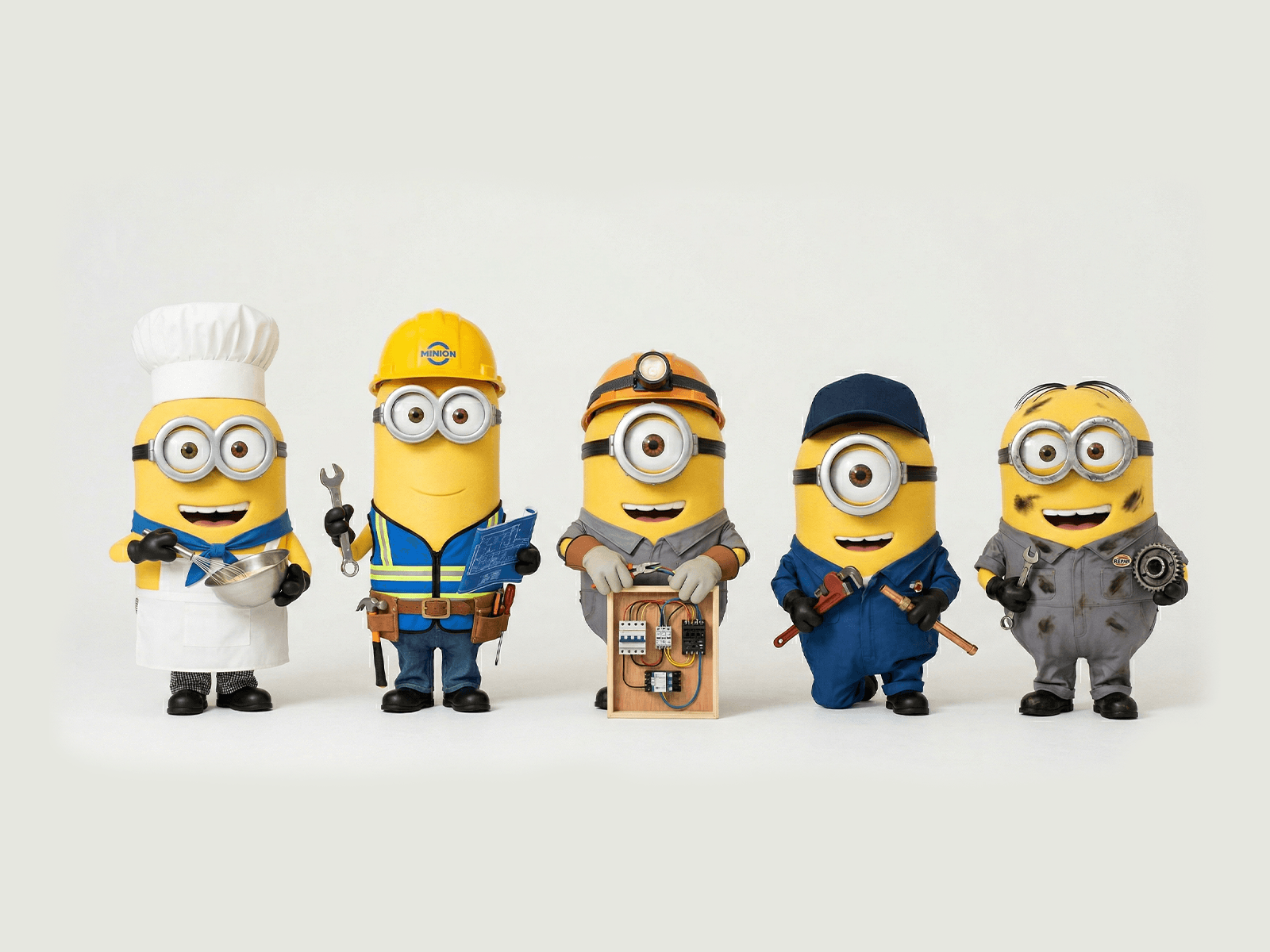 Different types of workers